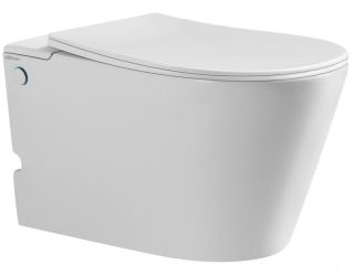 Подвесной унитаз ABBER Bequem AC1106P с импульсным смывом белый